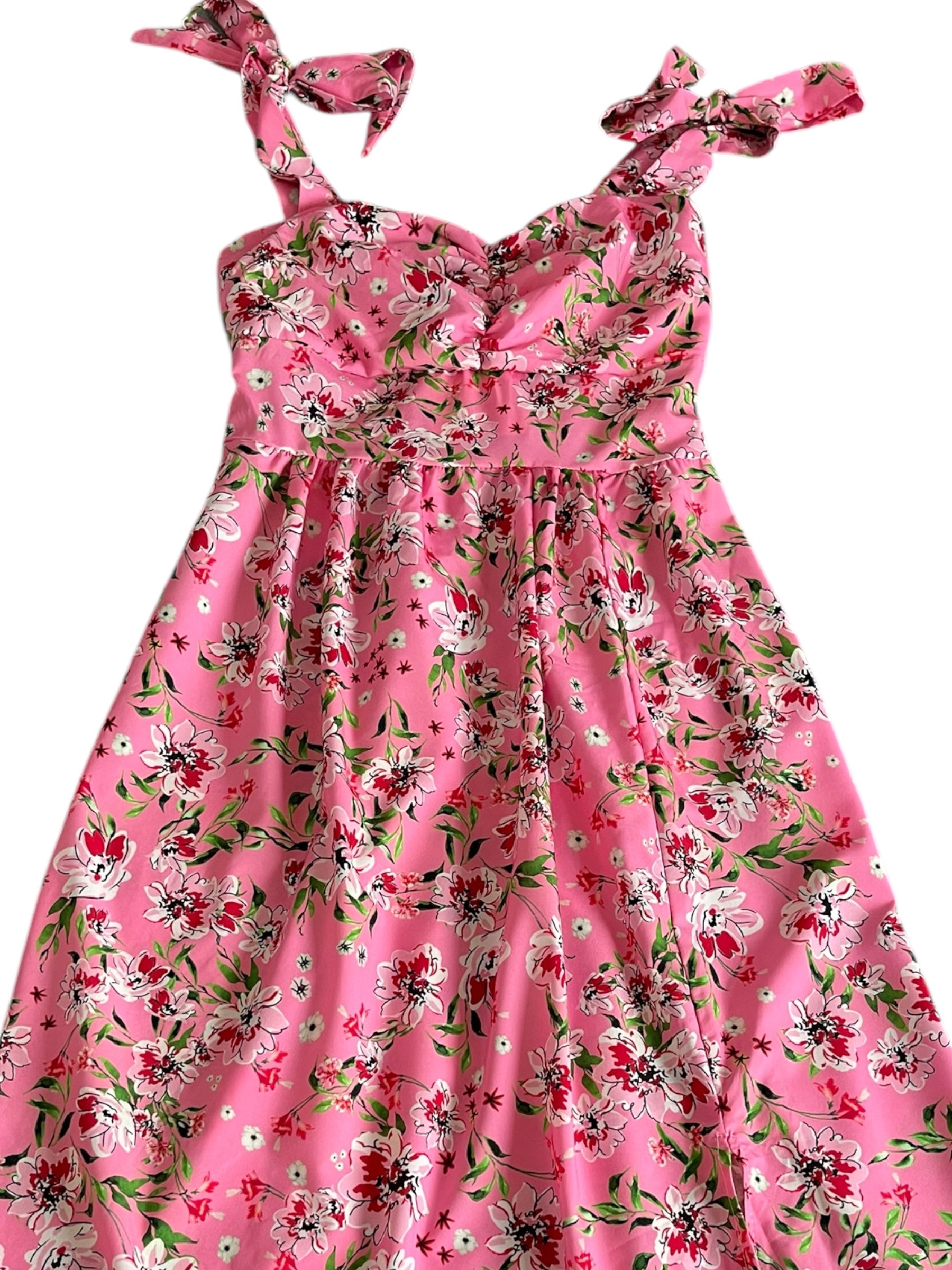 Sommerkleid mit Blumenmuster - Elissima