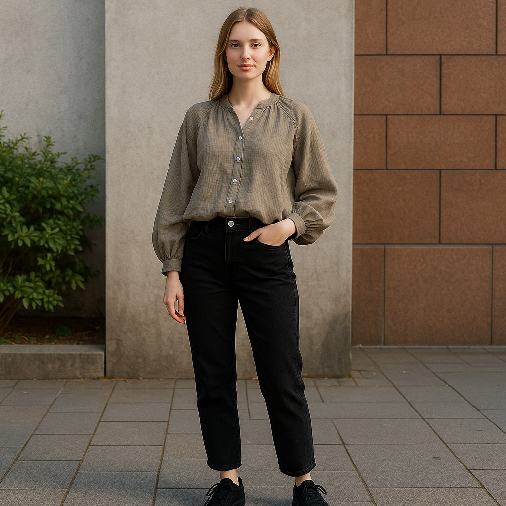 Oversized Bluse