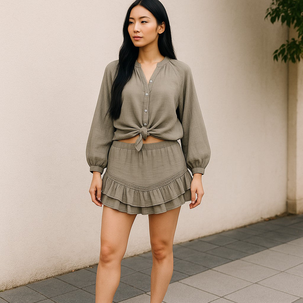 Oversized Bluse