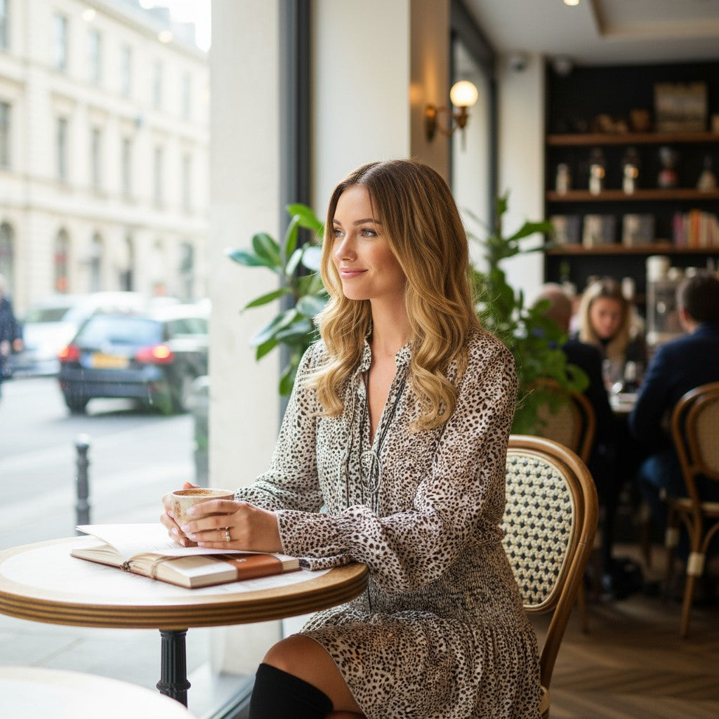 Kleid aus Samt - Elissima