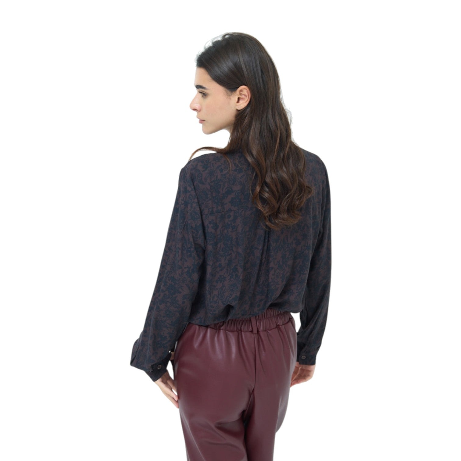 Bluse mit Blumenmuster - Elissima 