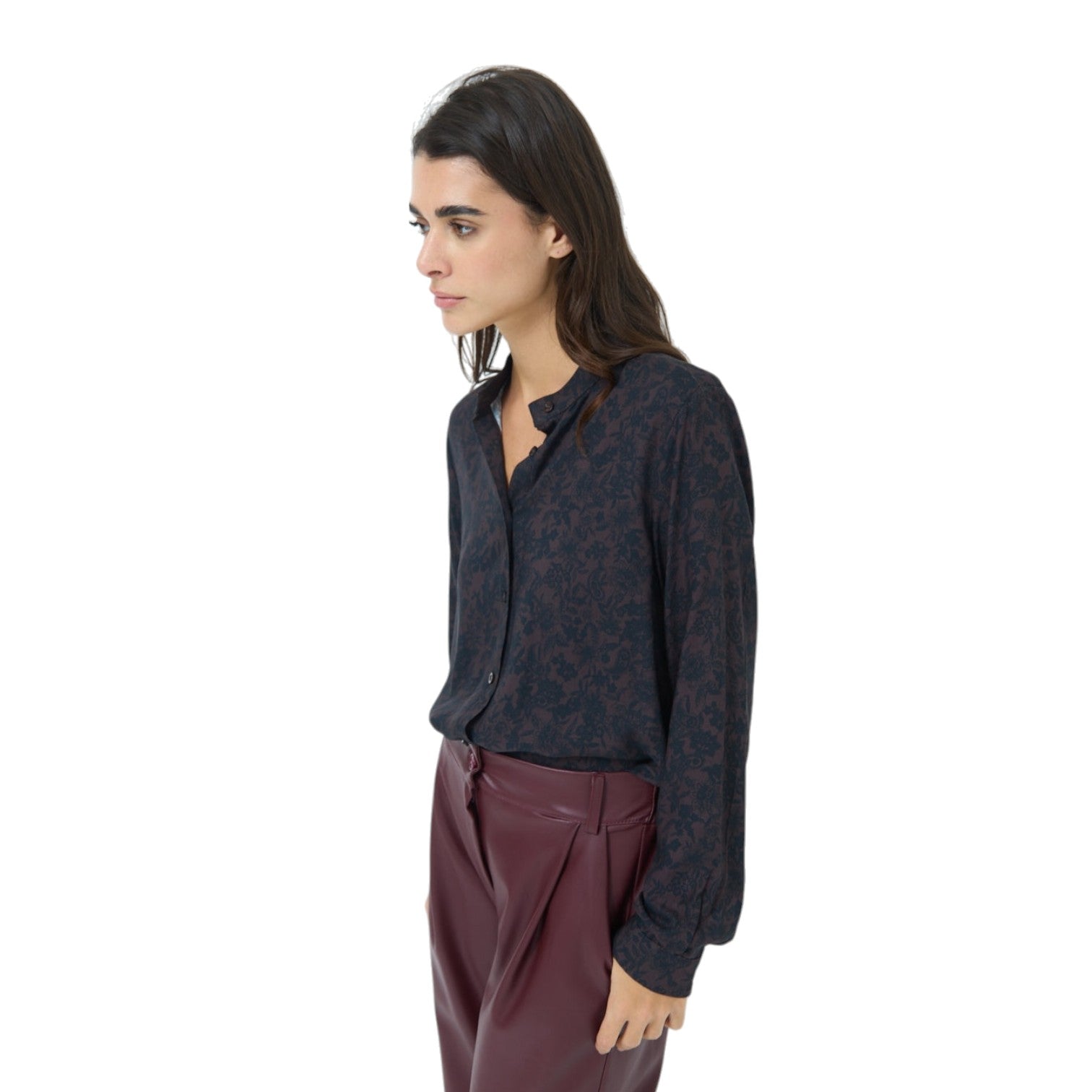 Bluse mit Blumenmuster - Elissima 