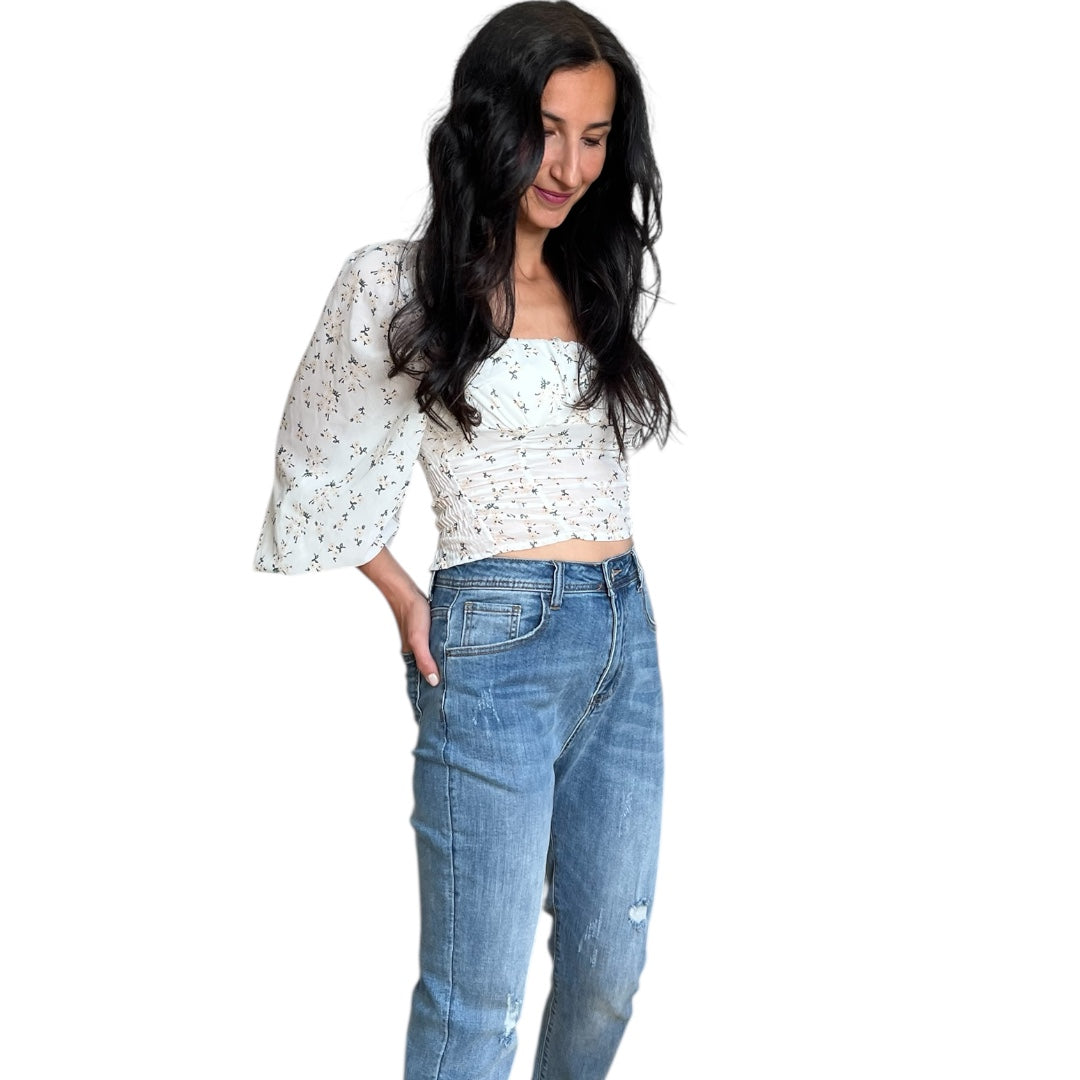 Top mit Blumenmuster - Elissima 