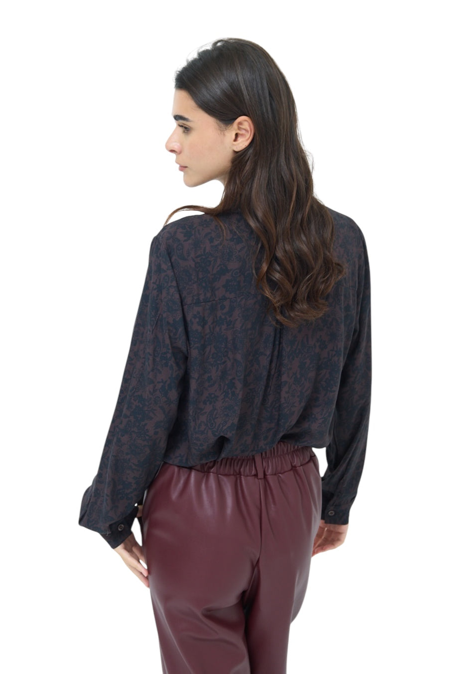 Bluse mit Blumenmuster - Elissima 