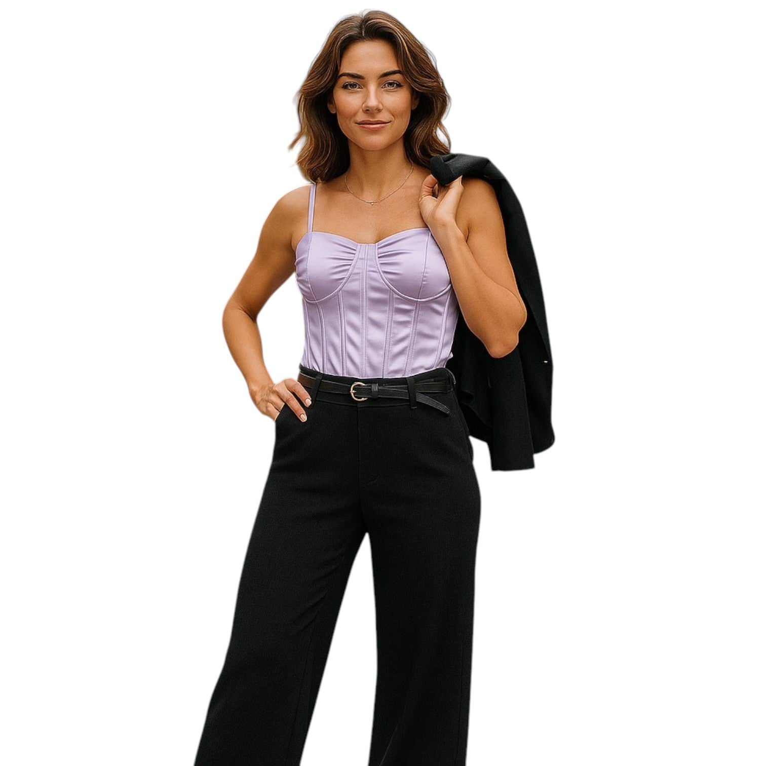 Elegante Hose Wide leg  in schwarz - klassisch & zeitlos