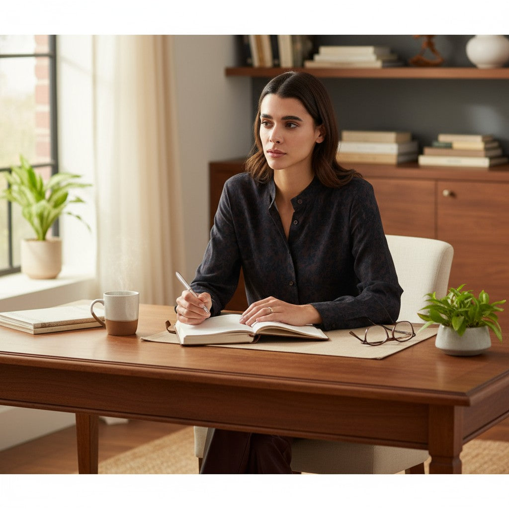 Bluse mit Blumenmuster - Elissima 