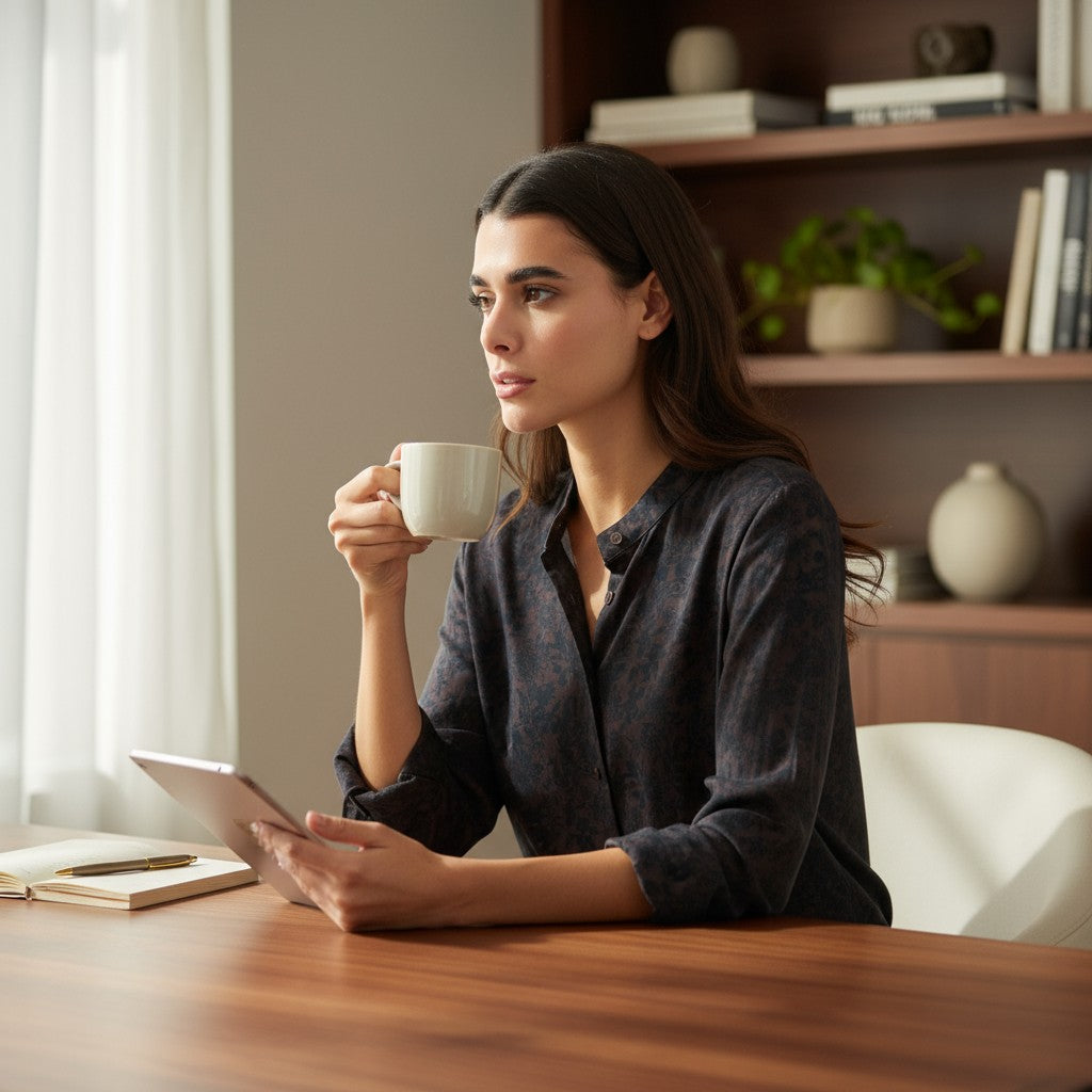 Bluse mit Blumenmuster